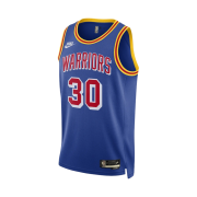 Nike Stephen Curry Golden State Warriors Classic Edition NBA Swingman Jersey Rush Blue