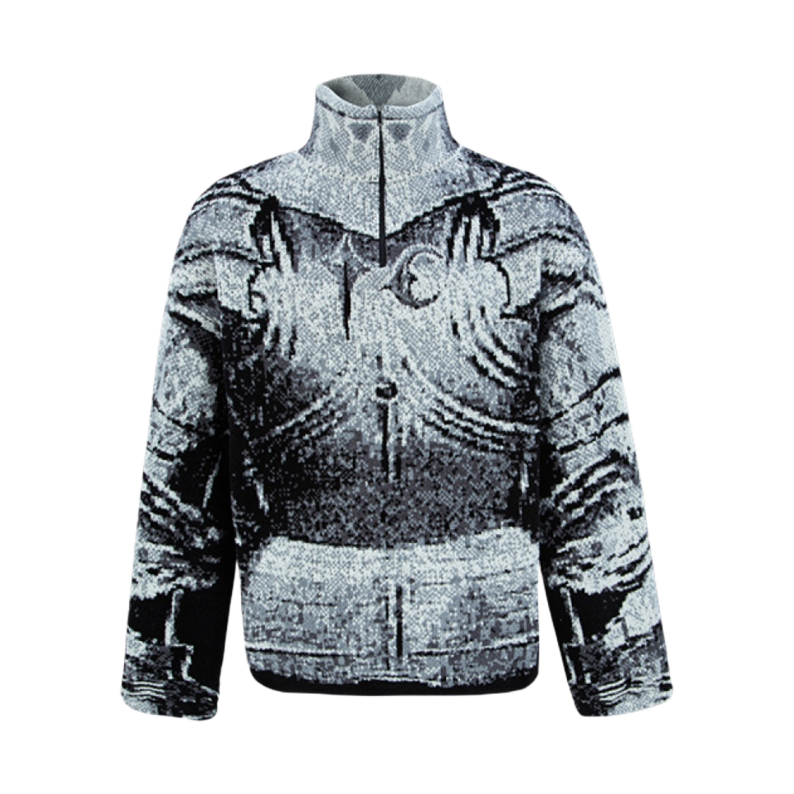 떠그 클럽 워리어 니트 집업 워리어 나우 멀티컬러(Thug Club Warrior Knits Zip-Up Warrior Now Multicolored) - 1