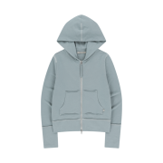 COYSEIO Stitch Hood Zip-Up Sky Blue