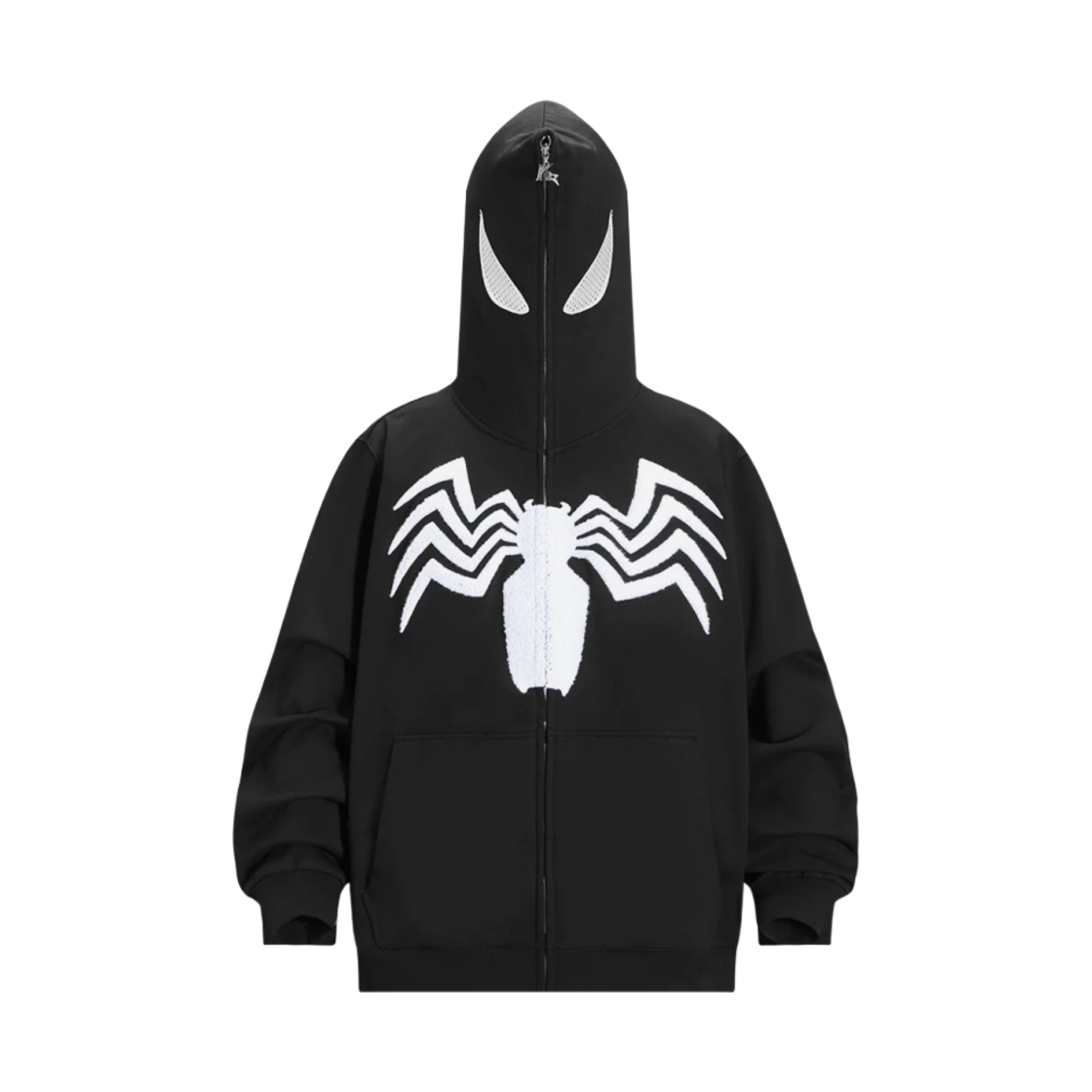 카카지 풀 집 후드 베놈 블랙(Kakazzy Full Zip Hoodie Venom Black)