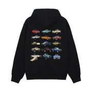 Stussy Pickup Zip Hoodie Black