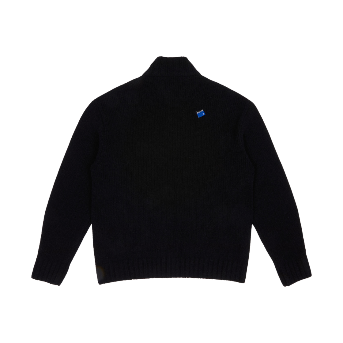 【ADER ERROR】 Sig; TRS Tag hoodie 01 ADER error: Black Sig; TRS Tag 01 Zip-Up Hoodie | SSENSE