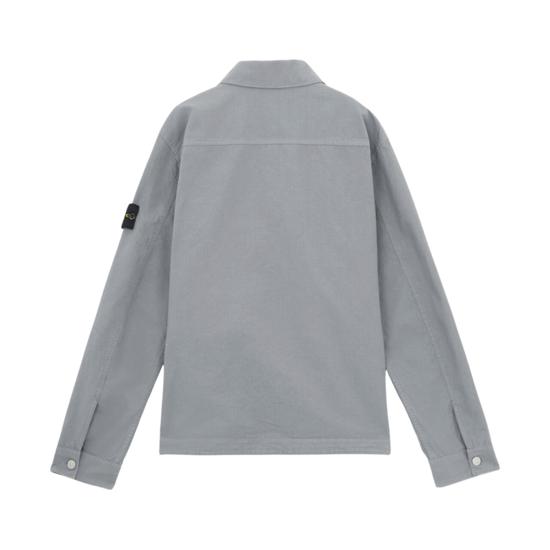 스톤 아일랜드 11412 코튼 립스탑 오버셔츠 위드 버튼 패스닝 그린 그레이 - 24FW(Stone Island 11412 Cotton Ripstop Overshirt with Button Fastening Green Grey - 24FW) - 2
