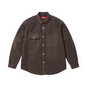 Supreme Washed Corduroy Shirt Brown - 25SS