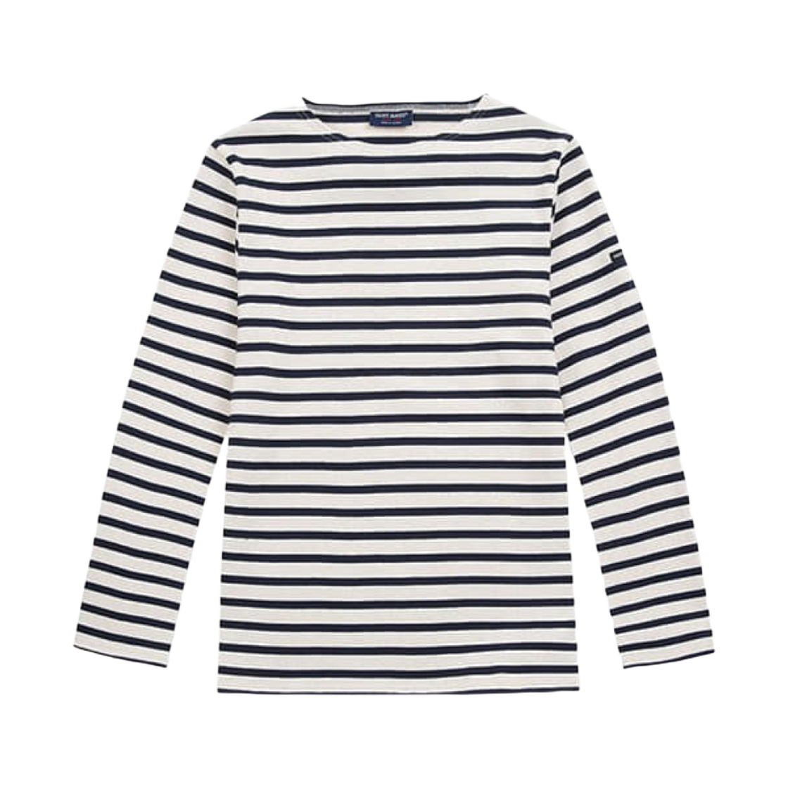 세인트 제임스 메르디앙 모던 스트라이프 세일러 셔츠 에크루 마린