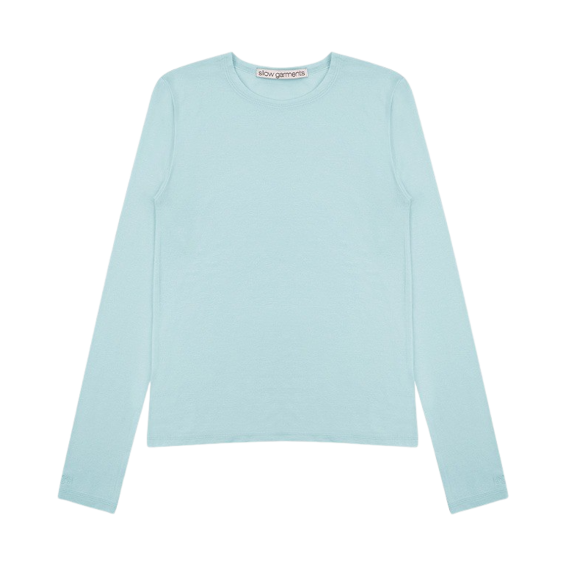 슬로우가먼츠 우먼 심플 레이어링 롱 슬리브 민트(Sllow Garments Women Simple Layering Long Sleeve Mint) - 1