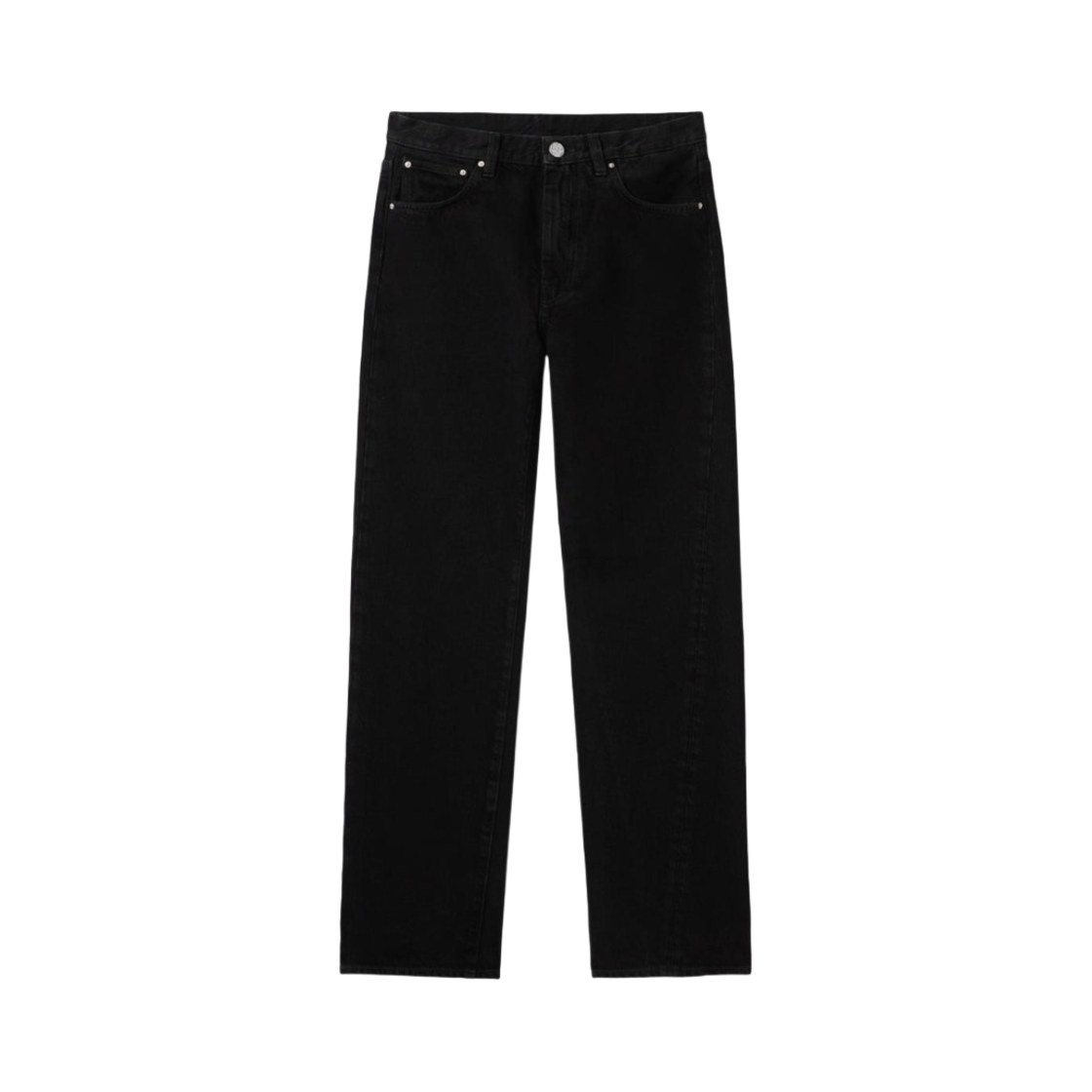 221-232-739-204 (W) Toteme Twisted Seam Denim Black