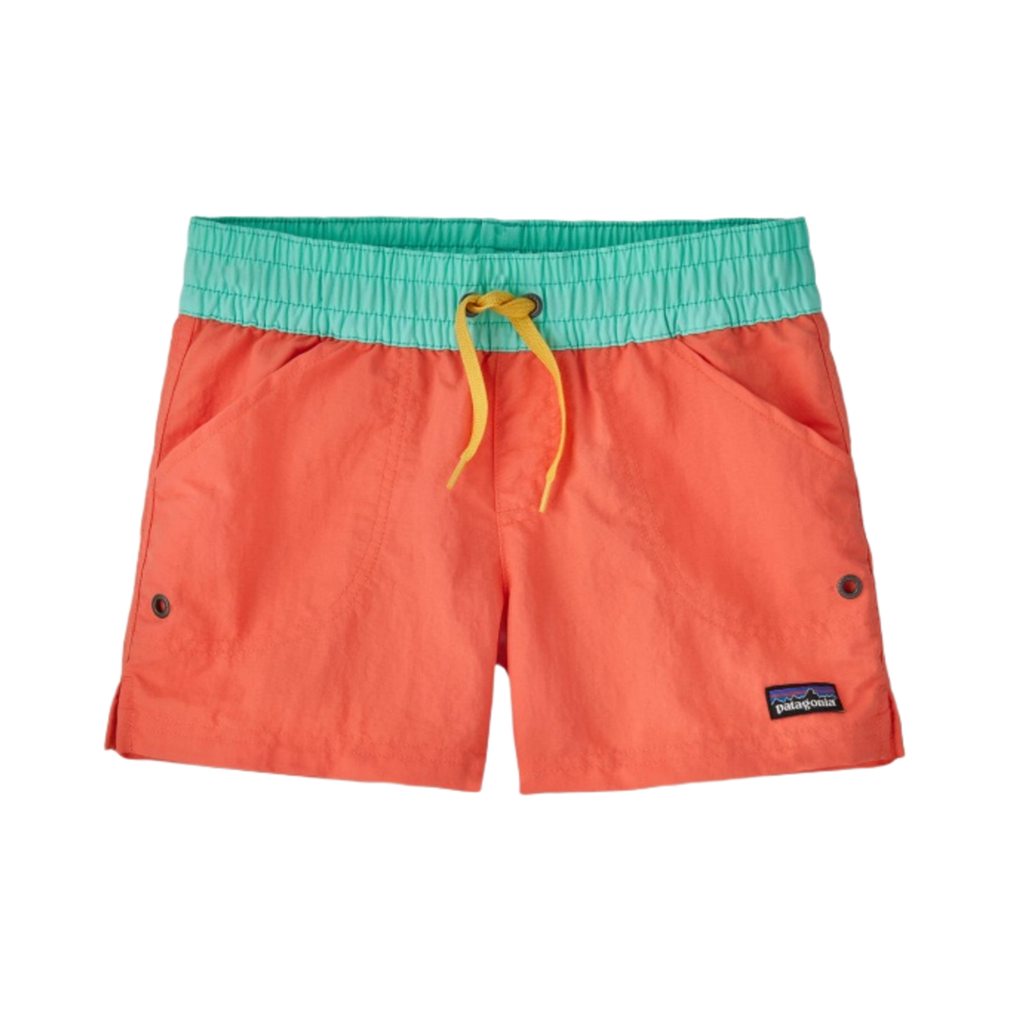 (키즈) 파타고니아 코스타리카 배기스 보드쇼츠 3인치 언라인드 코호 코랄