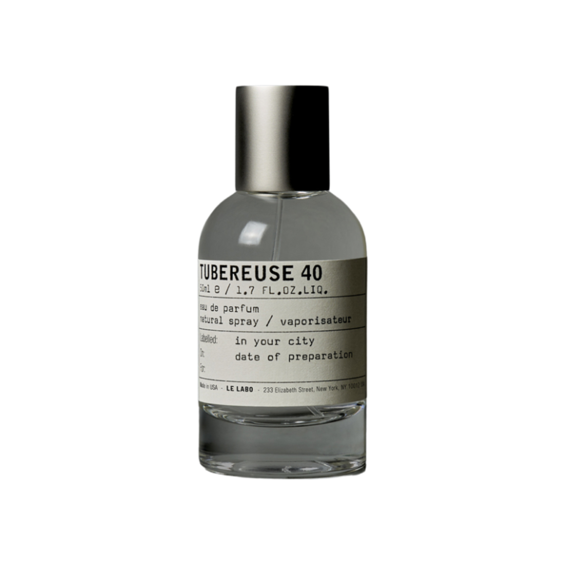 LE LABO TUBEREUSE 40 オードパルファム 50ml Tubereuse 40 New York Le Labo perfume - a fragrance for