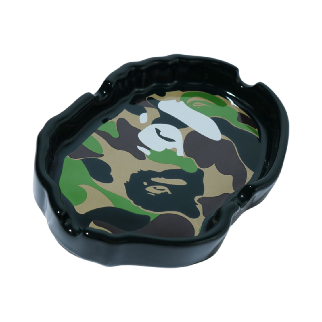 베이프 에이프 헤드 애쉬트레이 M 카모(BAPE Ape Head Ashtray M Camo)