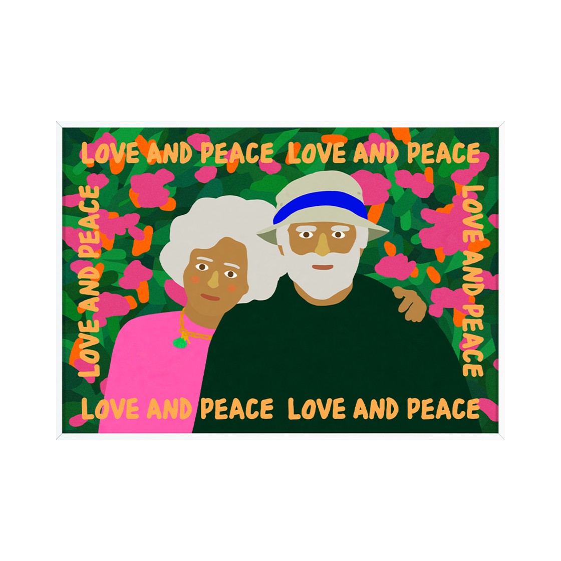 ARTBGRT0040 [3% 적립] Print Bakery Greta Frieden, Love And Peace