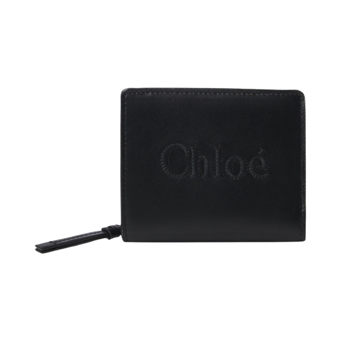 CHC23SP867I10001 Chloe Sense Compact Wallet Black
