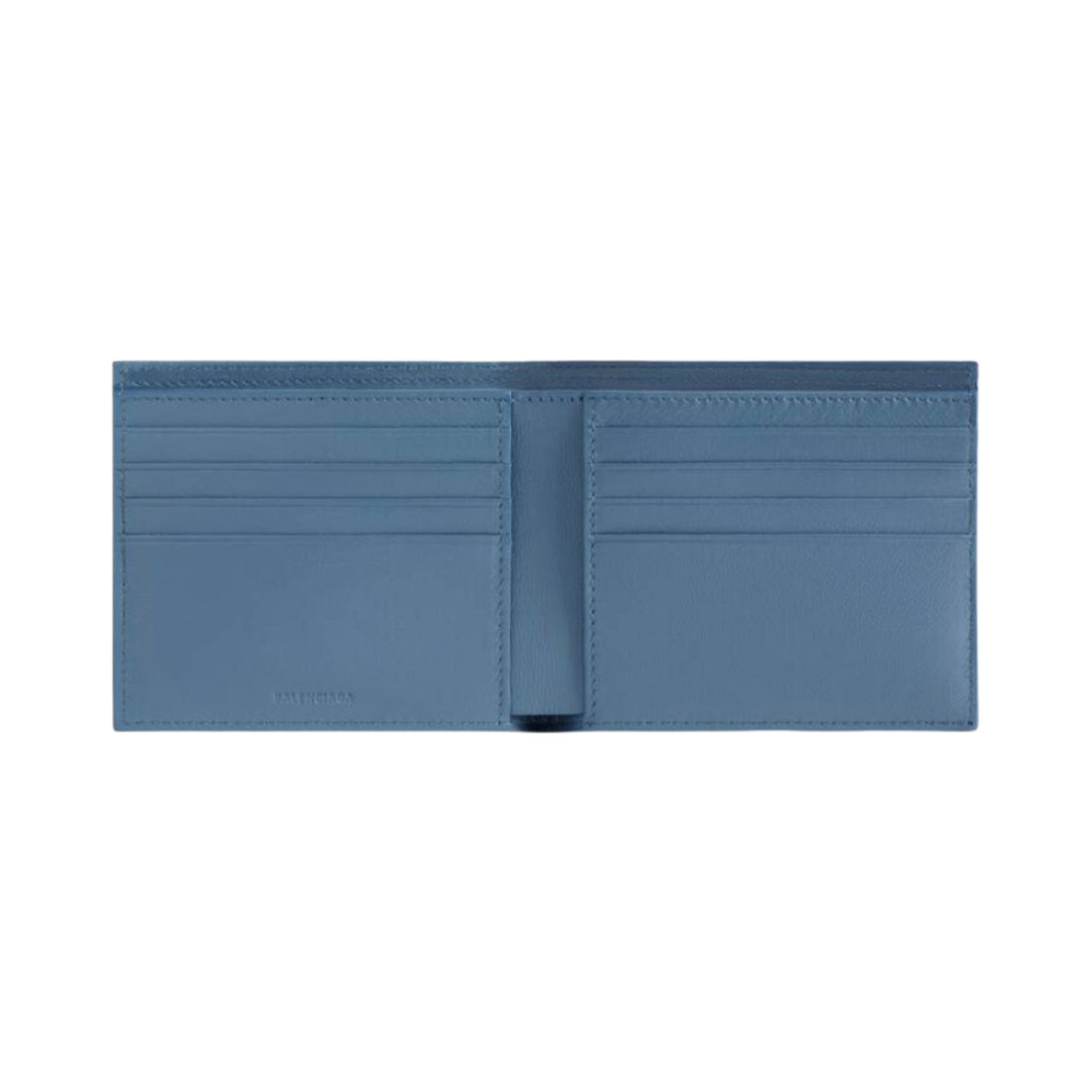 발렌시아가 캐쉬 스퀘어 반지갑 블루(Balenciaga Cash Square Folded Wallet Blue) - 2