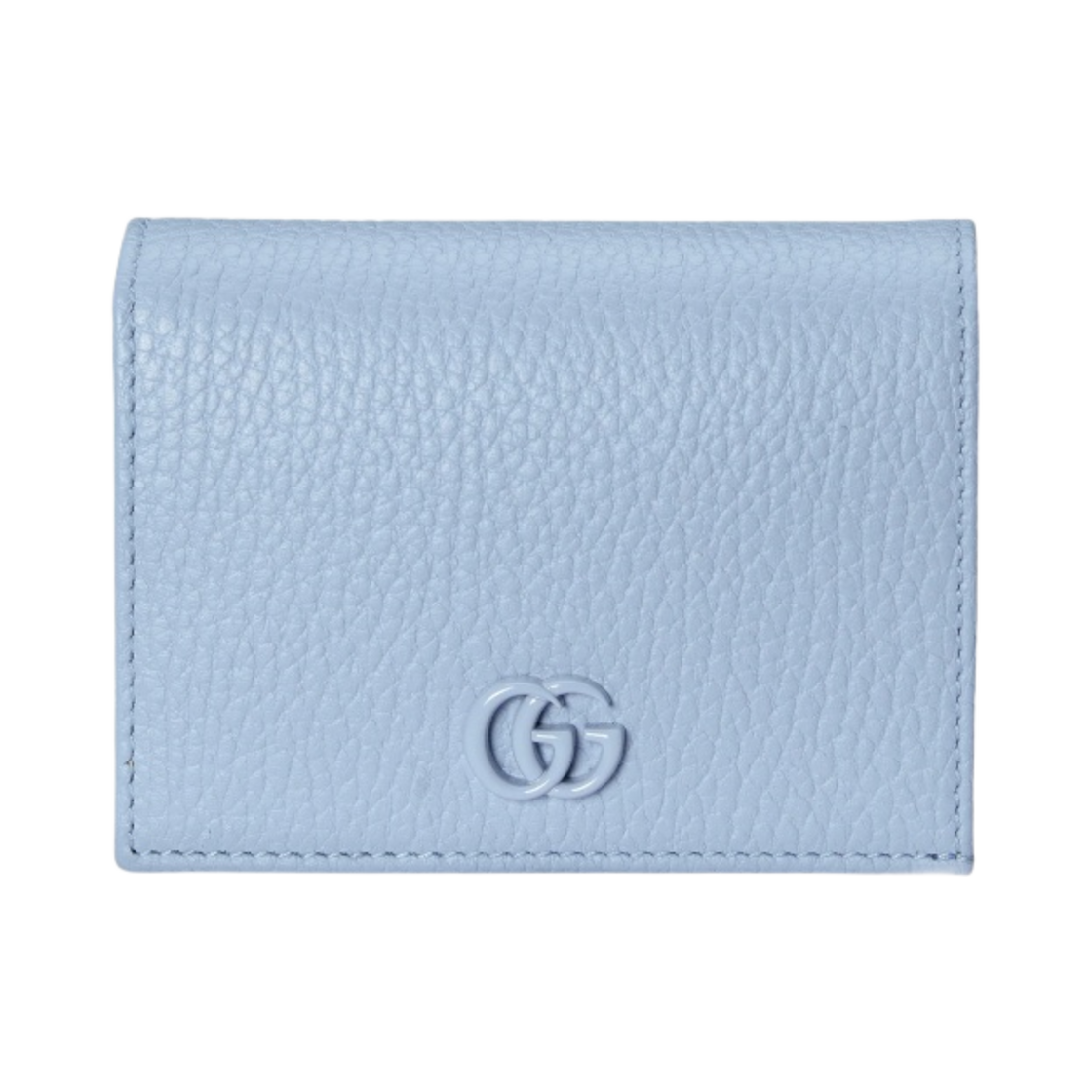 구찌 GG 마몽 카드 케이스 페일 블루(Gucci GG Marmont Card Case Pale Blue) - 1