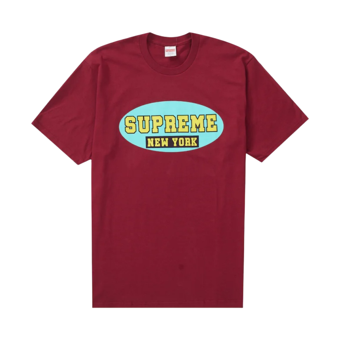 슈프림 뉴욕 티셔츠 카디널 - 23SS(Supreme New York T-Shirt Cardinal - 23SS) - 1