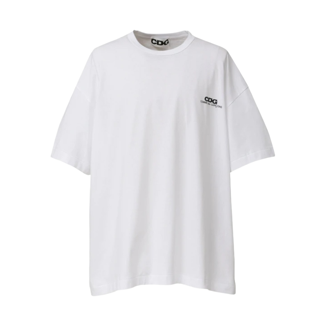 CDG 오버사이즈 티셔츠2 화이트(CDG Oversized T-Shirt2 White)