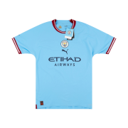 Puma Manchester City 2022/23 Player Issue Home Jersey Team Light Blue (Non Marking Ver.)