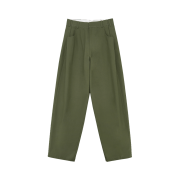 STU X MIZUNO Tuck Pants Khaki