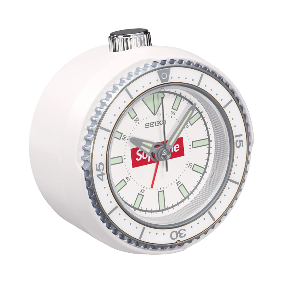 슈프림 x 세이코 마이 알람 클락 화이트 - 25SS(Supreme x Seiko Mai Alarm Clock White - 25SS)