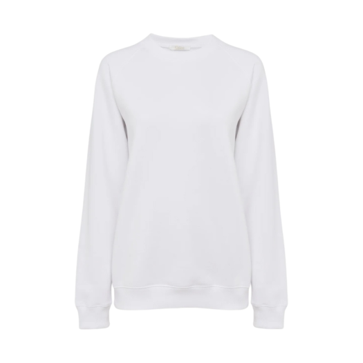 CHC23SJH10190101 (W) Chloe Crew Neck Jumper White