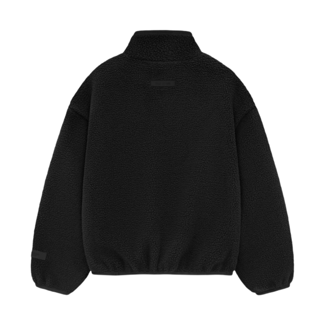 (키즈) 에센셜 폴라 플리스 하프집 모크넥 제트 블랙 - 24SS((Kids) Essentials Polar Fleece Halfzip Mockneck Jet Black - 24SS) - 2