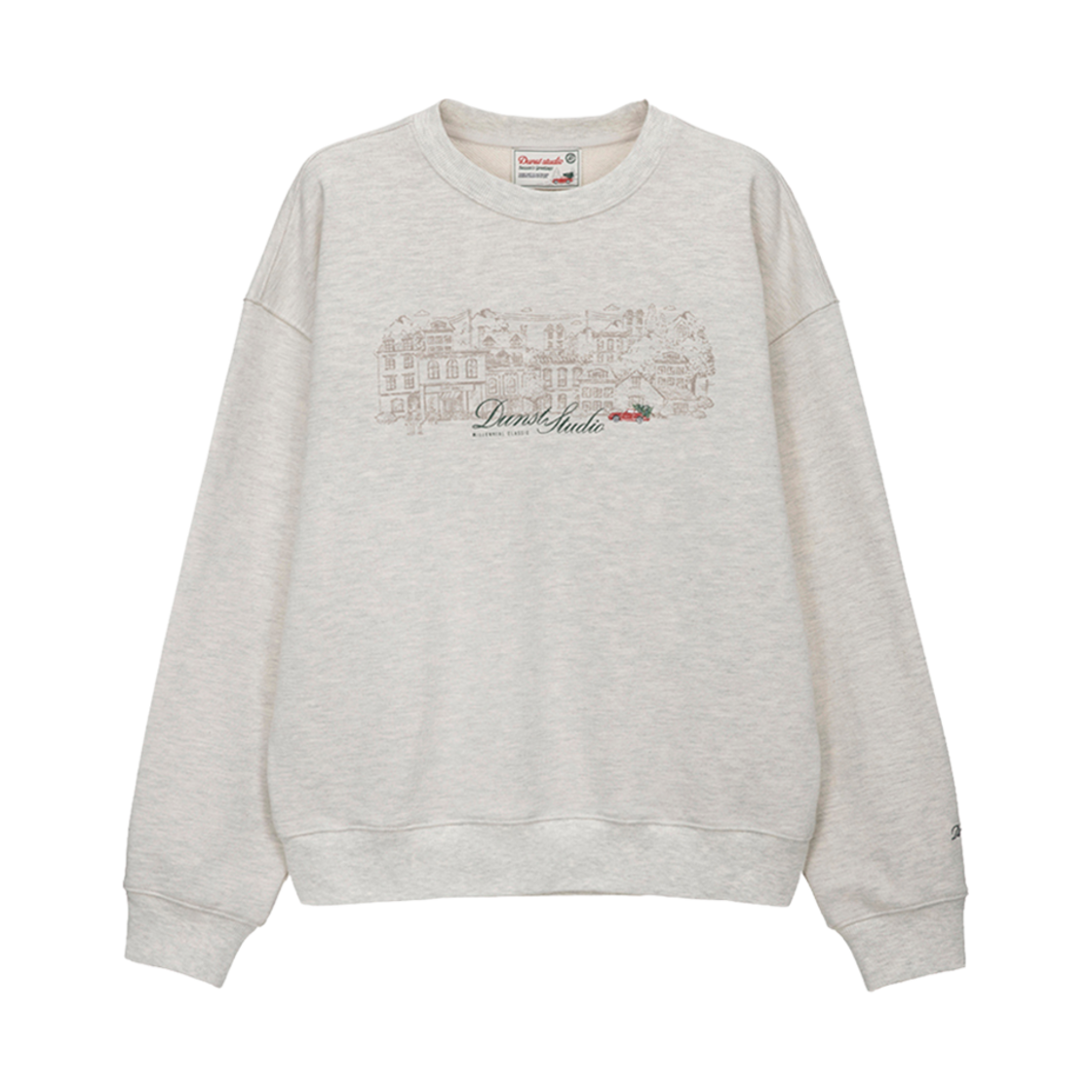 던스트 홀리데이 스웨트셔츠 오트밀 멜란지(Dunst Holiday Sweatshirt Oatmeal Melange)