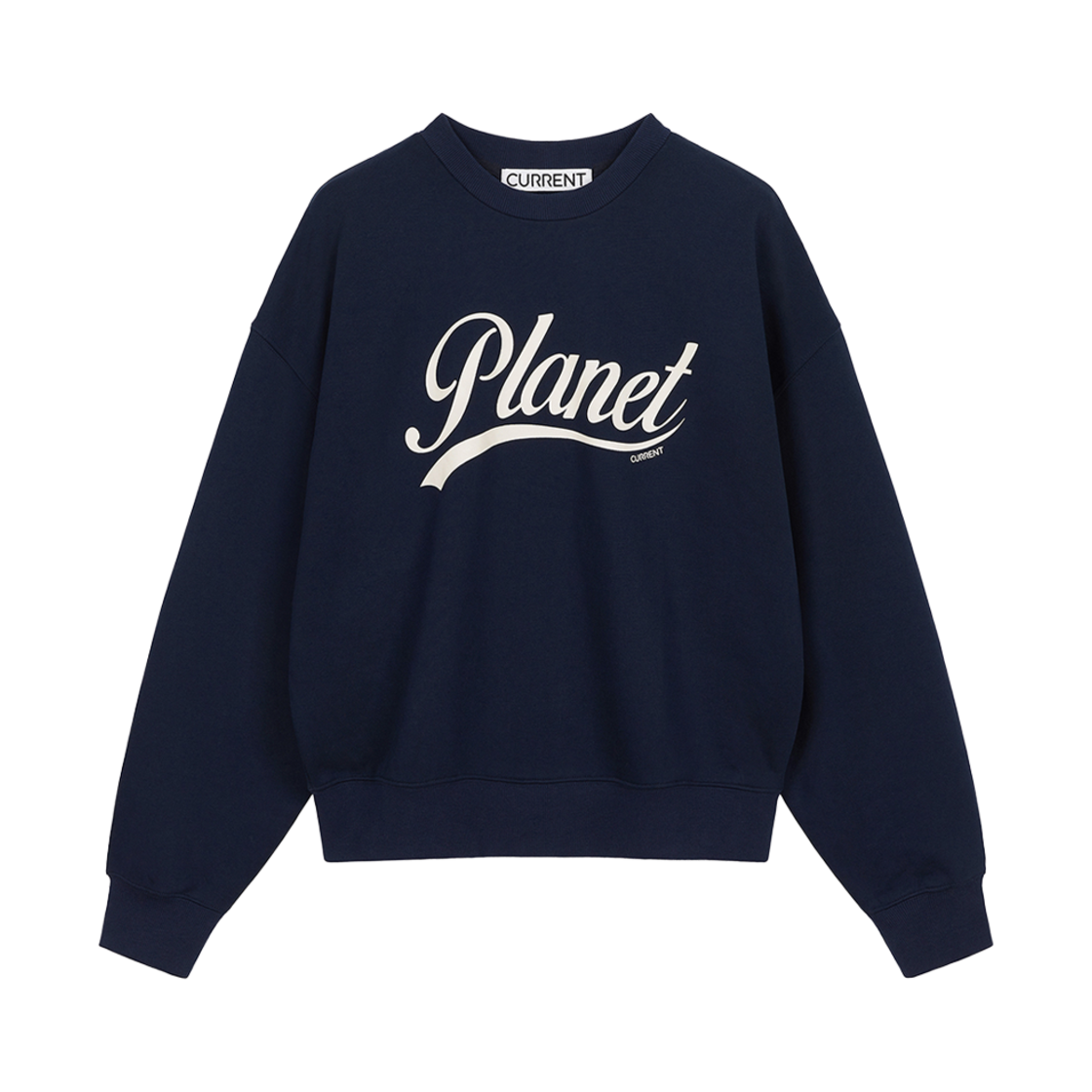CMSFCTMW05ENAA Current Planet Logo Sweatshirt Navy