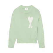 AMI de Coeur Oversize Sweater Aqua - 22SS