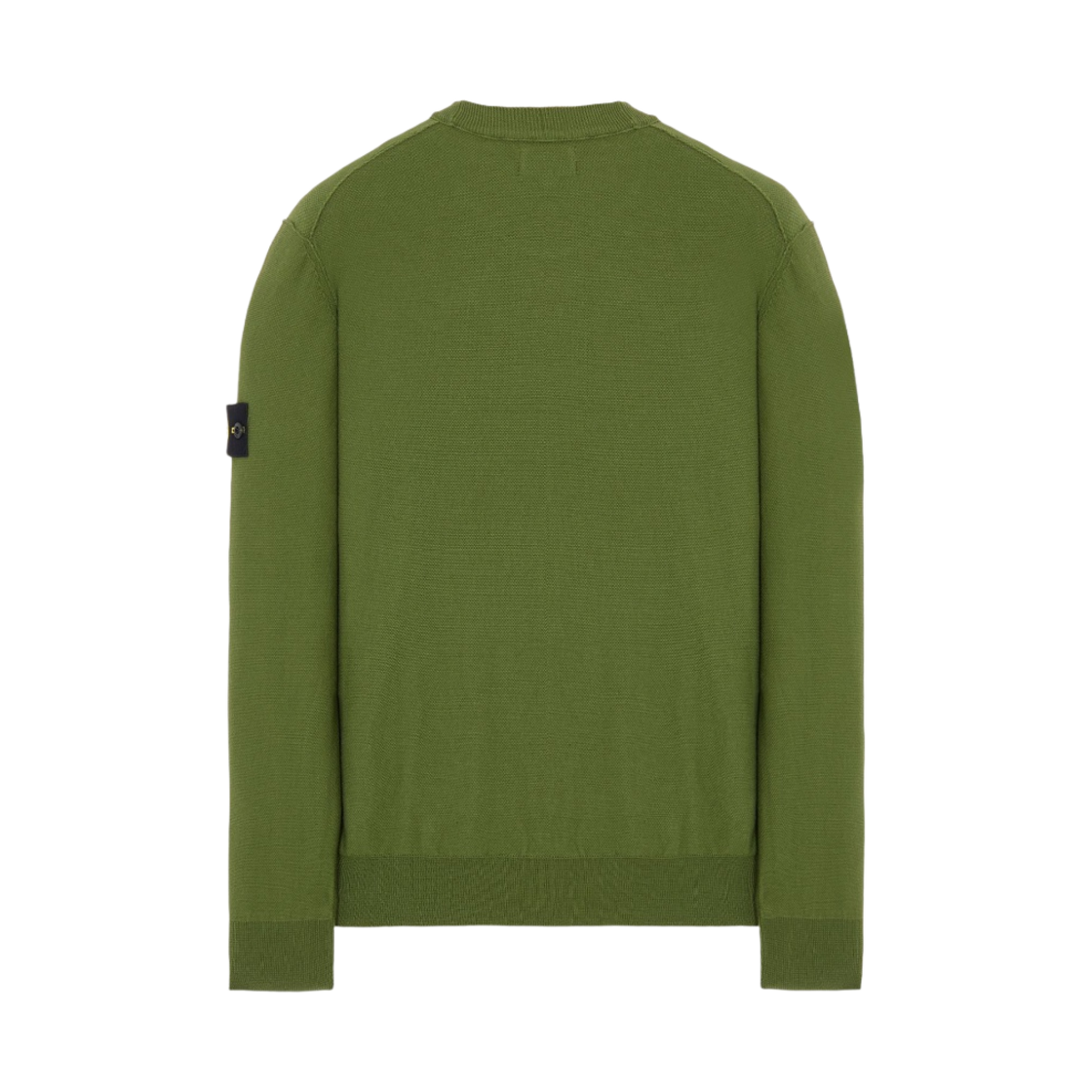스톤 아일랜드 516B2 소프트 코튼 크루넥 니트 올리브 그린 - 22SS(Stone Island 516B2 Soft Cotton Crewneck Knit Olive Green - 22SS) - 2