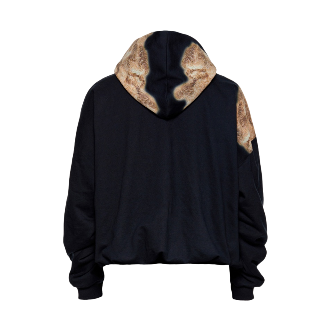 우영미 볼케이노 후드 티셔츠 블랙 - 23FW(Wooyoungmi Volcano Hooded T-Shirt Black - 23FW) - 2
