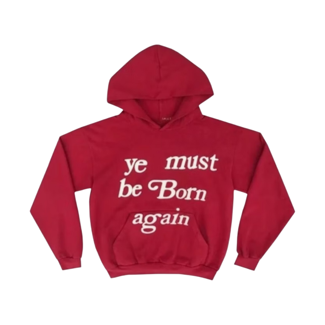 - Cactus Plant Flea Market Born Again Hooded Sweatshirt Red