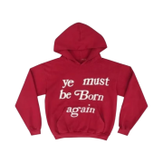 Cactus Plant Flea Market Born Again Hooded Sweatshirt Red