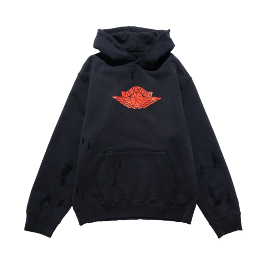 Jordan Rare Air Fleece Pullover Hoodie Black (IB3003-010)