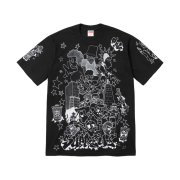 Supreme Downtown T-Shirt Black - 23FW