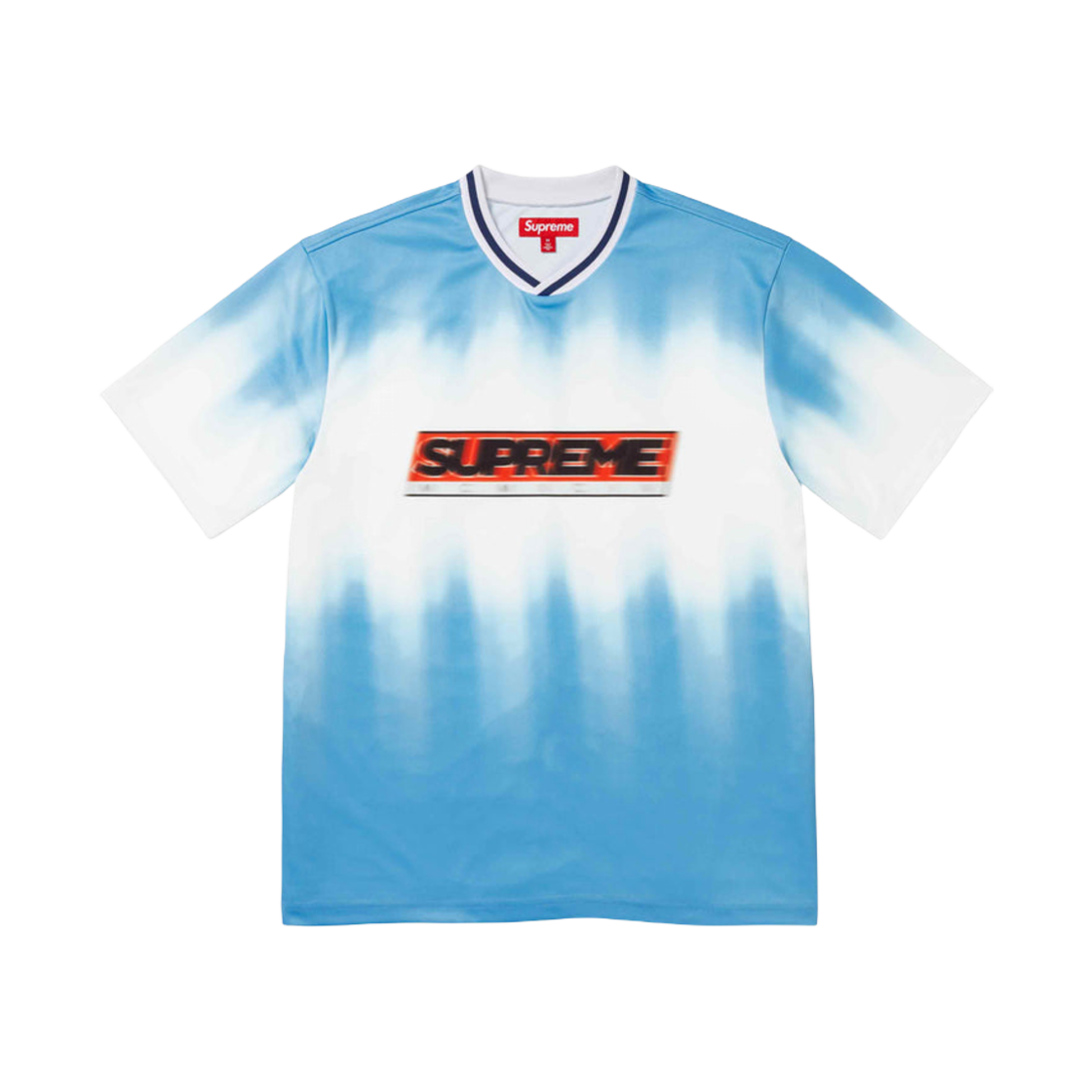 슈프림 블러 사커 저지 블루 - 24SS(Supreme Blur Soccer Jersey Blue - 24SS)