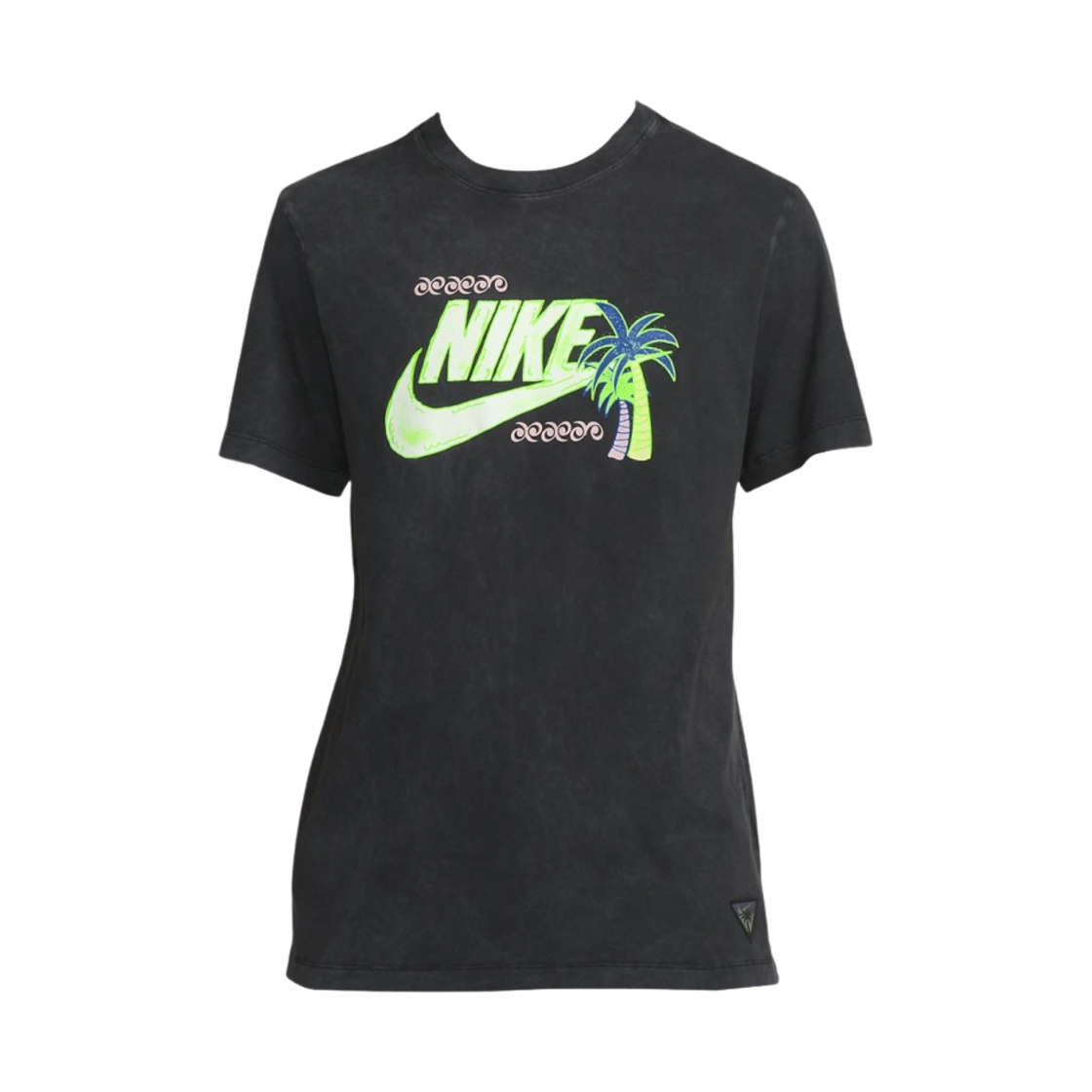 나이키 NSW 비치 파티 티셔츠 블랙 - 아시아