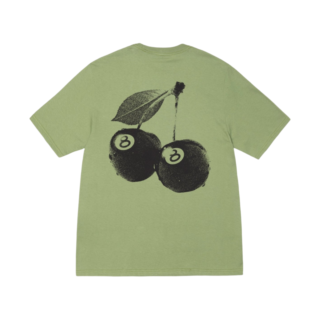 스투시 체리 티셔츠 모스(Stussy Cherries T-Shirt Moss)