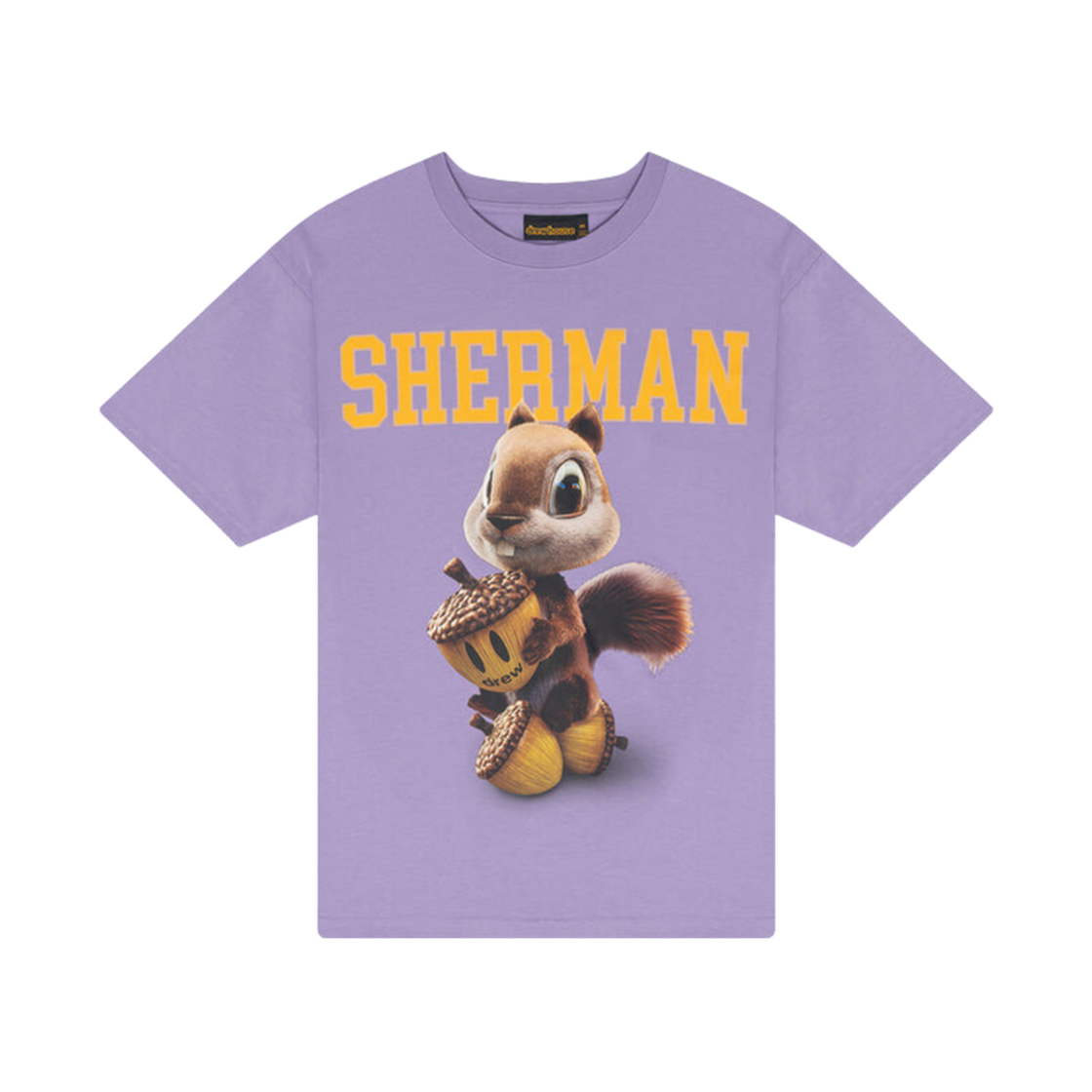 - Drew House 3D Sherman S/S T-Shirt Lavender
