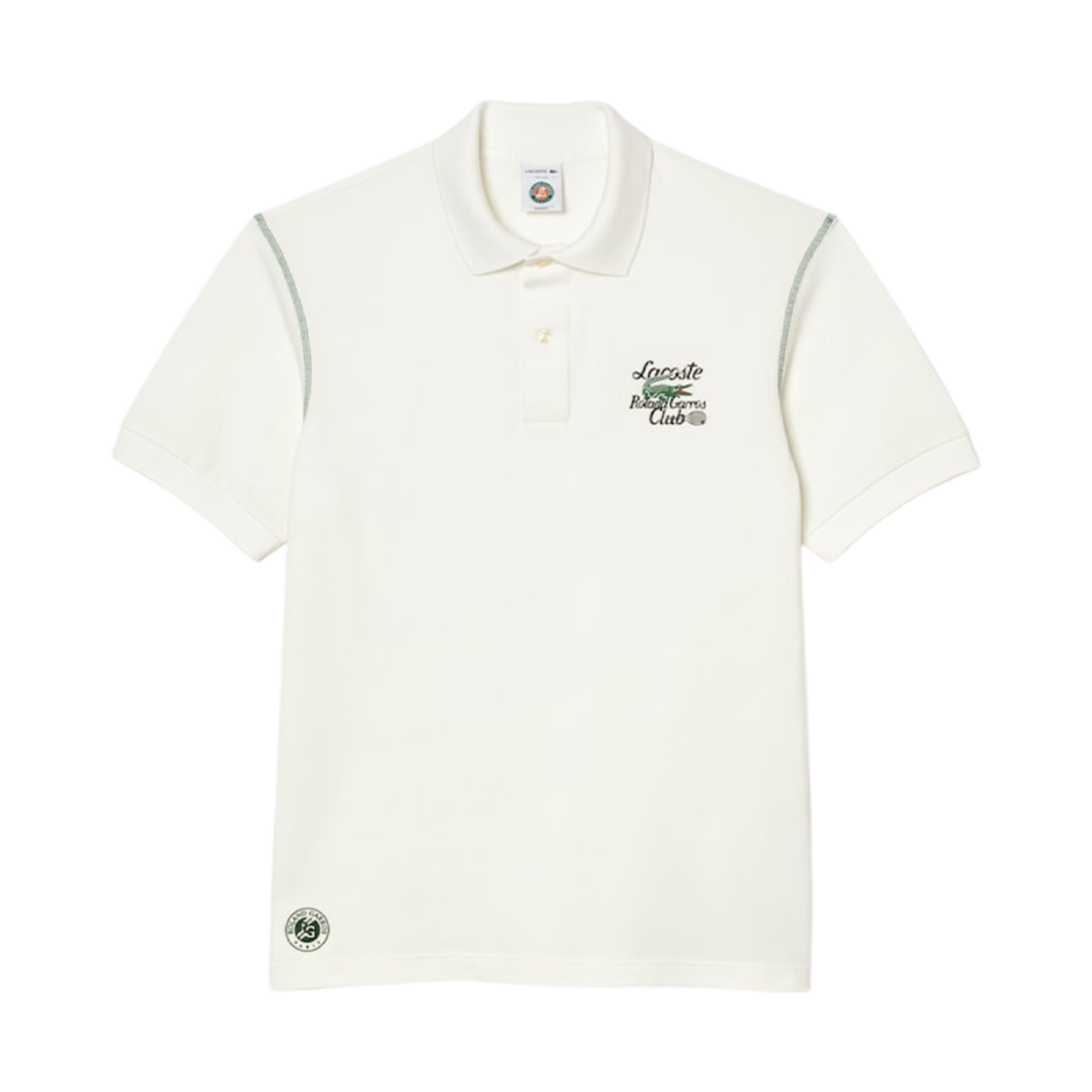 라코스테 롤랑 가로스 스페셜 폴로 화이트(Lacoste Roland Garros Special Polo White) - 1