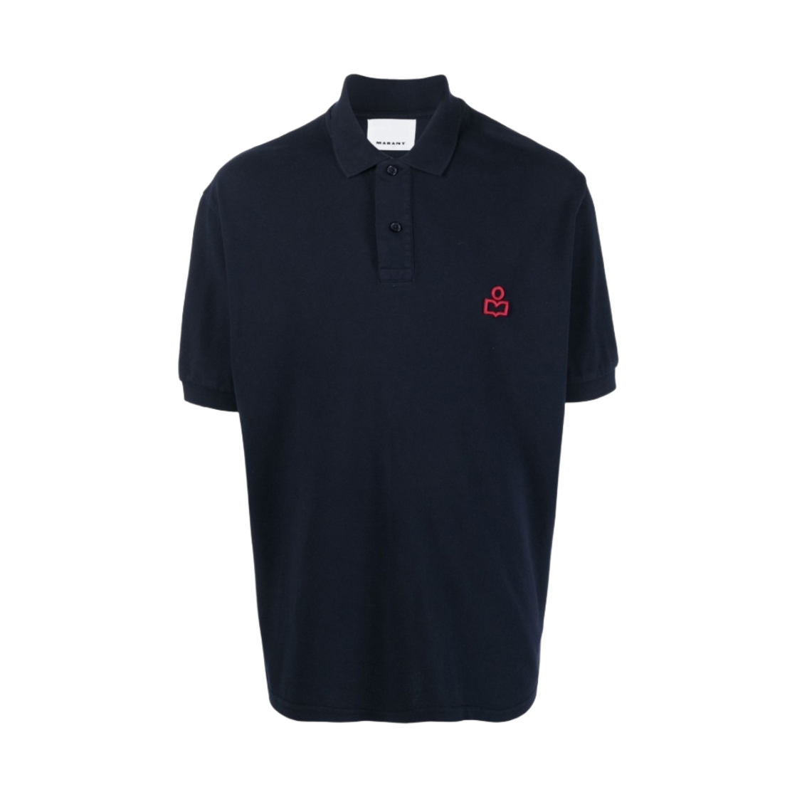 이자벨 마랑 아프코 폴로 셔츠 페이디드 나이트 - 23SS