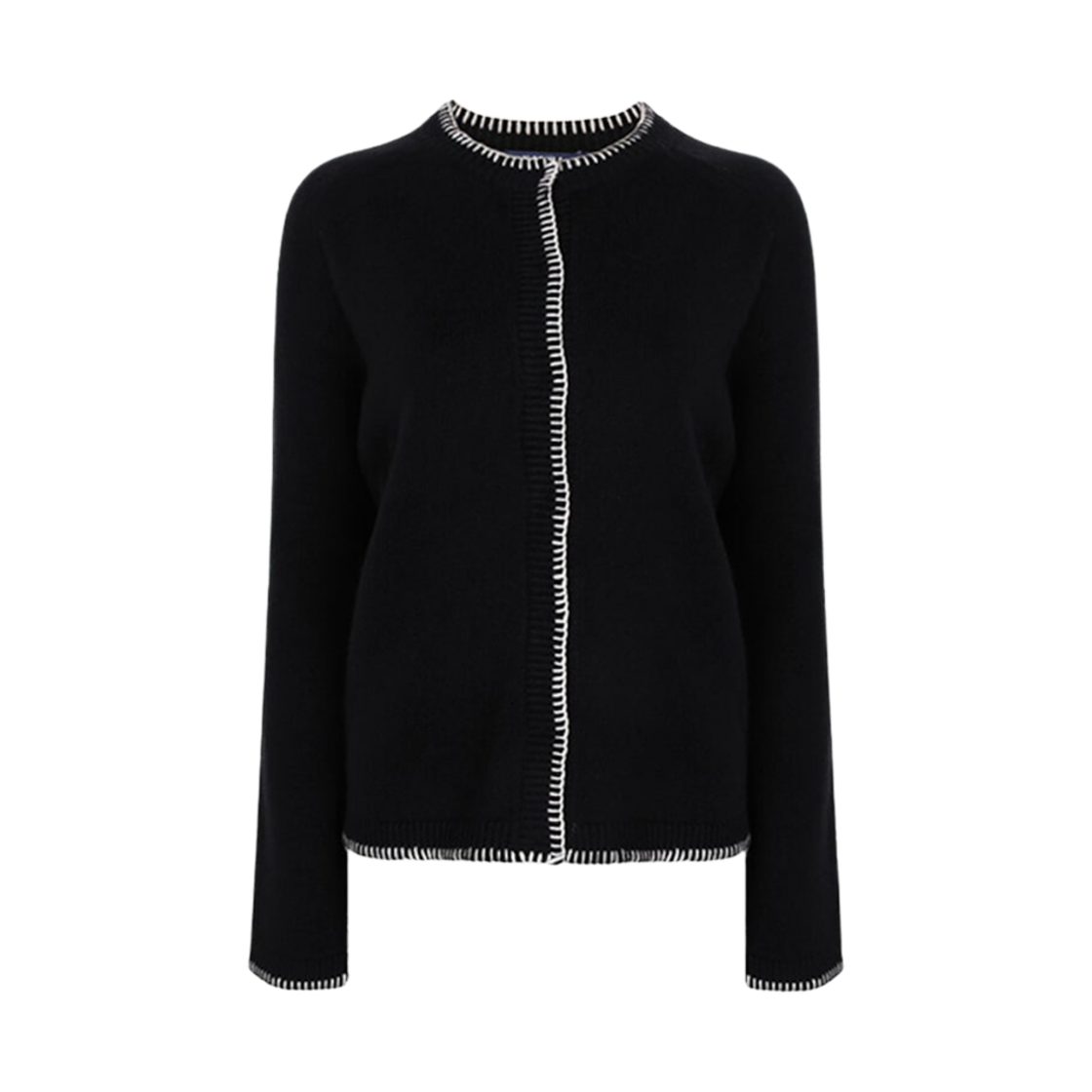 DIZZY-009 (W) Max S Mara Dizzy Wool Cashmere Cardigan Black