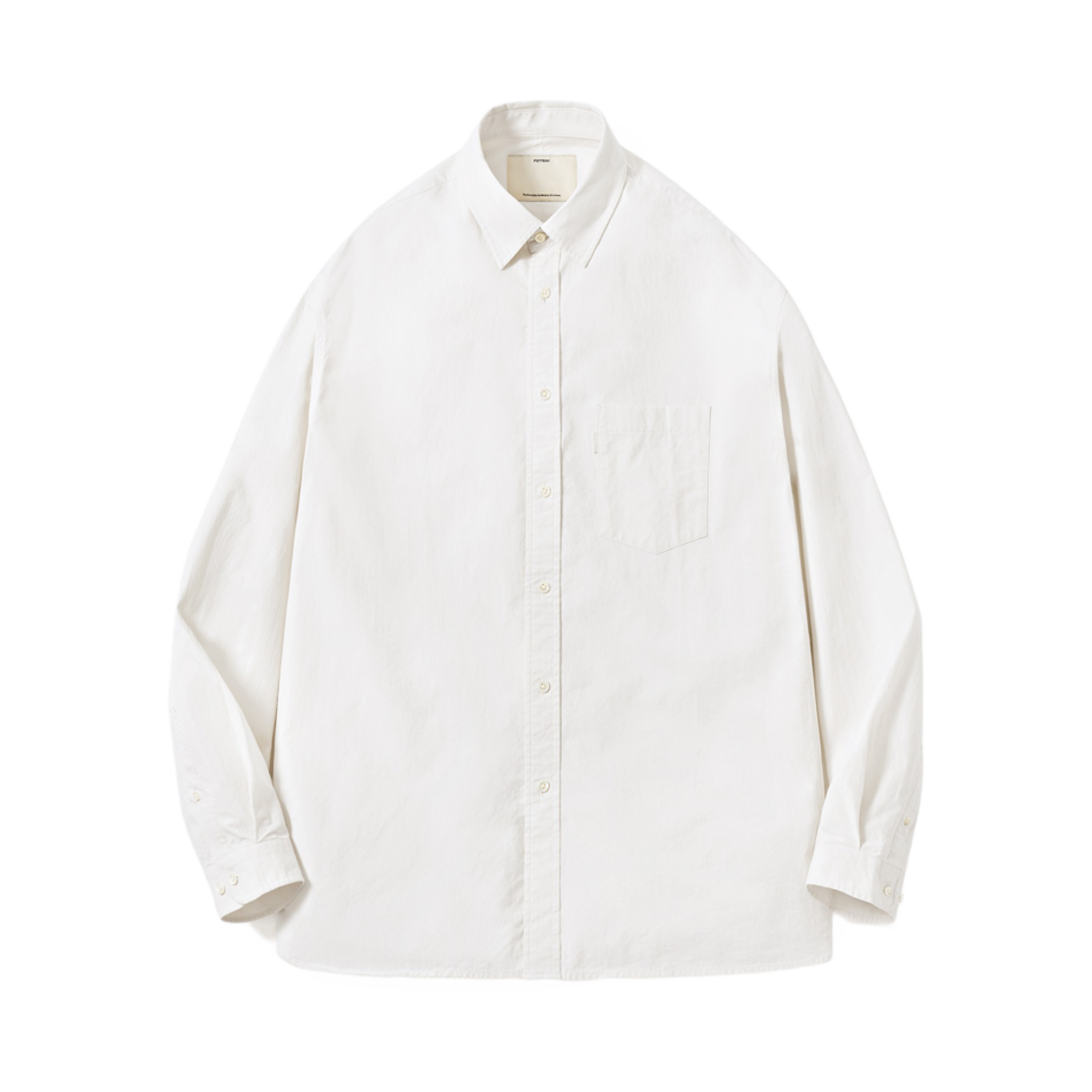 포터리 컴포트 셔츠 화이트(Pottery Comfort Shirt White)