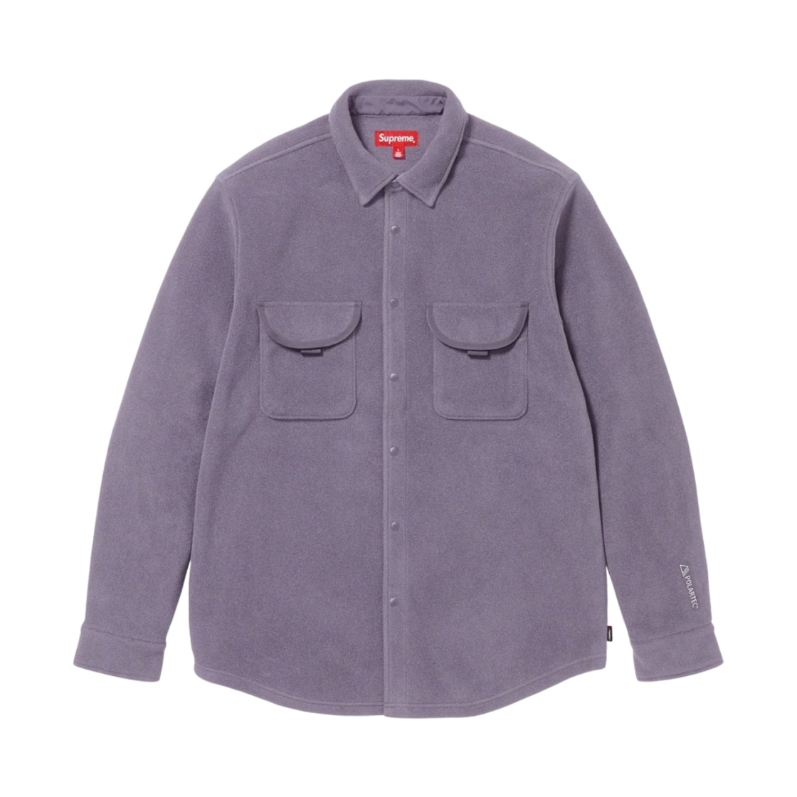 - Supreme Polartec Shirt Lilac - 23FW