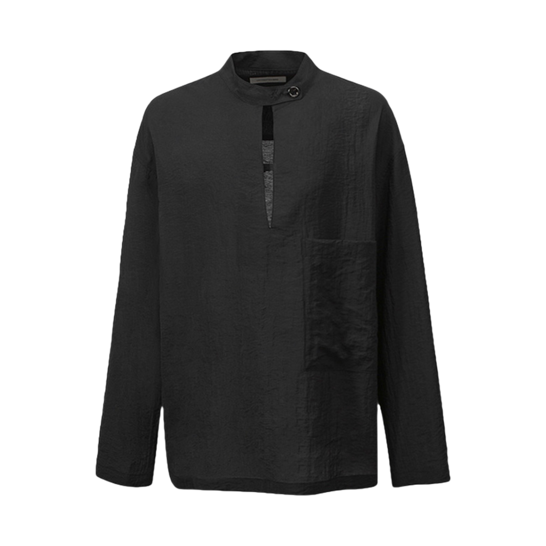 LH2511SH002ENA LE17SEPTEMBRE Band Neck Pullover Shirt Navy