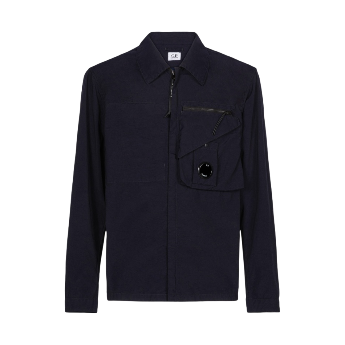C.P. 컴퍼니 테일론 P 오버셔츠 토탈 이클립스 블루 - 23SS(C.P. Company Taylon P Overshirt Total Eclipse Blue - 23SS) - 1