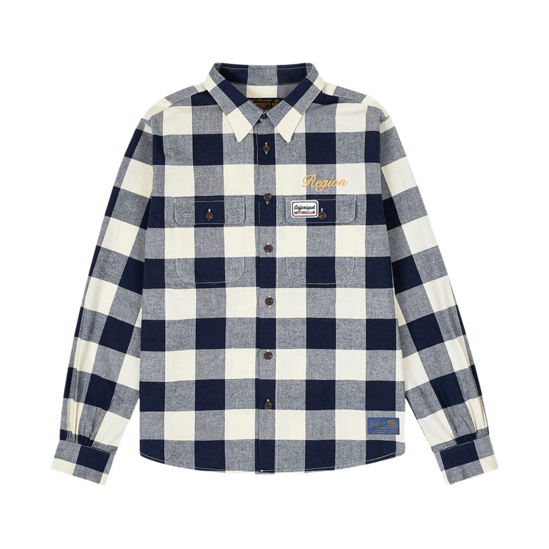 사파리스팟 레기온 모터스 클럽 플라넬 와펜 셔츠 자켓