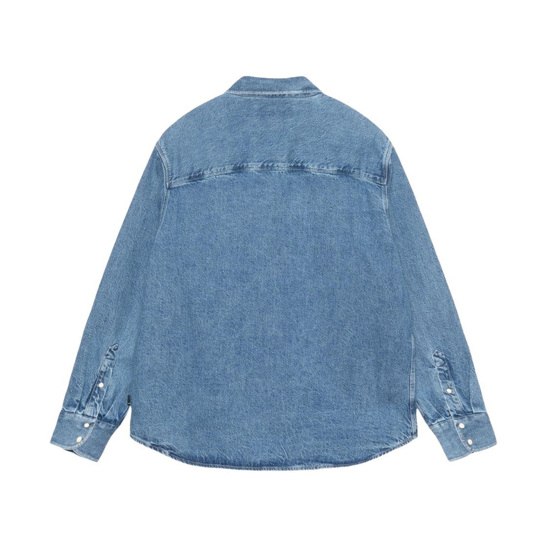 스투시 박시 웨스턴 데님 셔츠 라이트 데님(Stussy Boxy Western Denim Shirt Light Denim) - 2