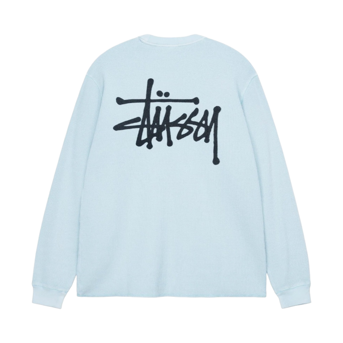 스투시 베이직 스탁 써멀 롱슬리브 티셔츠 라이트 블루 | Stussy