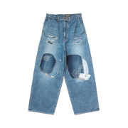 Kapital 14 oz. Denim Port Baggy Pants Indigo