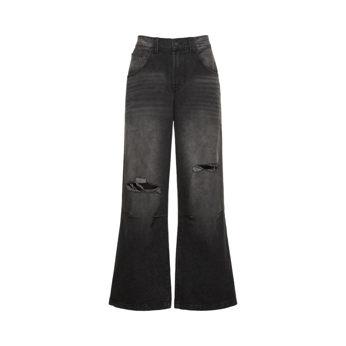 제이디드 런던 버스티드 콜로서스 배기 진 워시드 블랙(Jaded London Busted Colossus Baggy Jeans Washed Black)